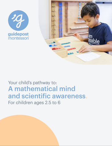 Guidepost Print - Your child’s pathway to: A mathematical mind and scientific awareness (Pack of 25)