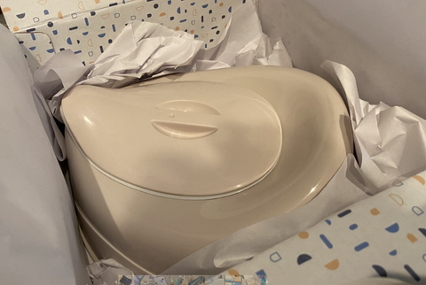 Guidepost branded toilet chair