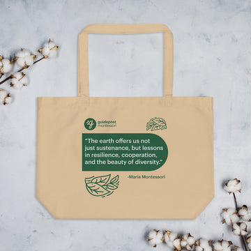 Guidepost Promo - Farmers Market Large organic tote bag