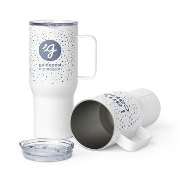 Higher Ground Education Promo - Travel mug with a handle