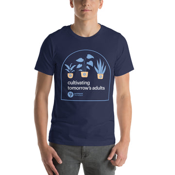 Thrive April 2024 Unisex t-shirt - Higher Ground Education Promo