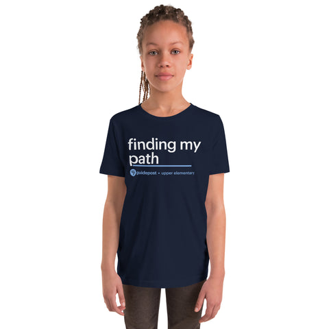 Finding my Path Youth Short Sleeve T-Shirt