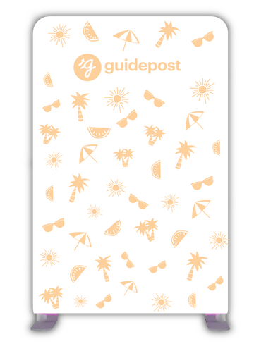 Guidepost Photo Backdrop - Summer (Replacement Only)