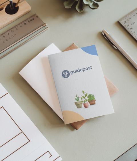 Guidepost Print - Thank You Card (10/pack)