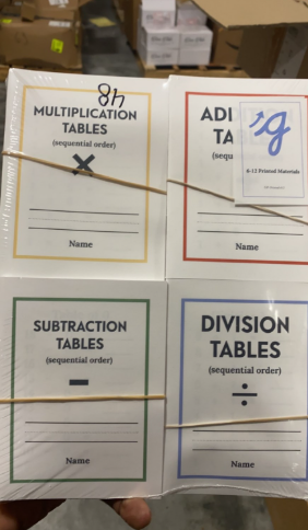 Math Booklets