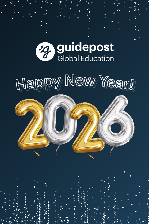 Guidepost Print - New Year Thank You Card (10/pack)