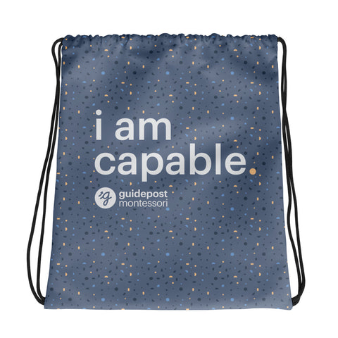 Guidepost Promo - I am capable Drawstring bag