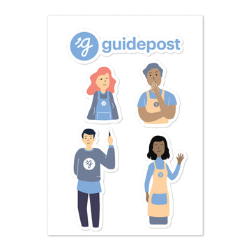 Guidepost Promo - Guide Sticker sheet