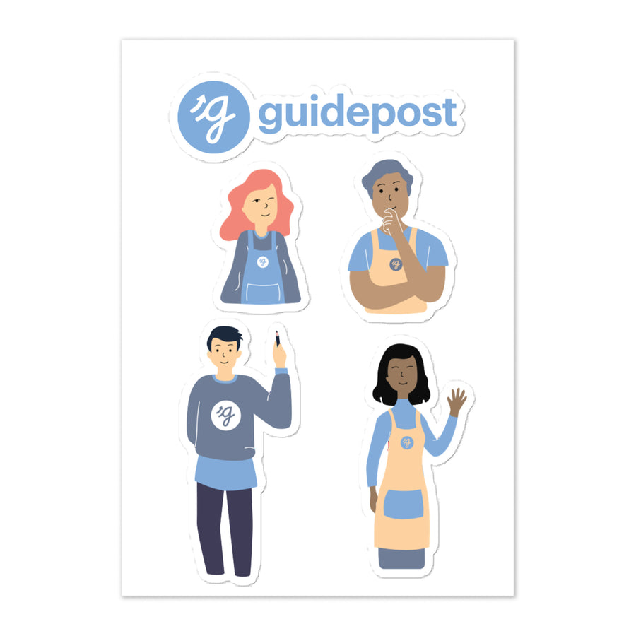 Guidepost Promo - Guide Sticker sheet – Montessori Marketplace