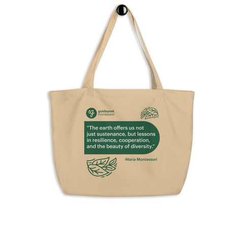 Guidepost Promo - Farmers Market Large organic tote bag