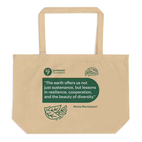 Guidepost Promo - Farmers Market Large organic tote bag