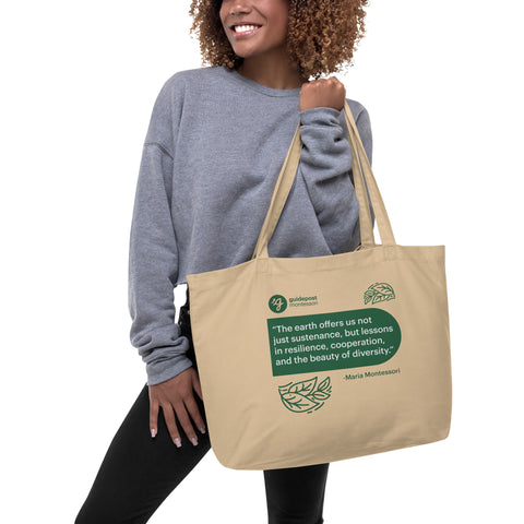 Guidepost Promo - Farmers Market Large organic tote bag