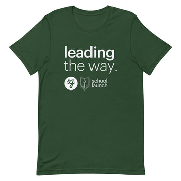 Higher Ground Education Promo - School Launch Leading the Way Unisex t-shirt