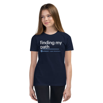 Finding my Path Youth Short Sleeve T-Shirt