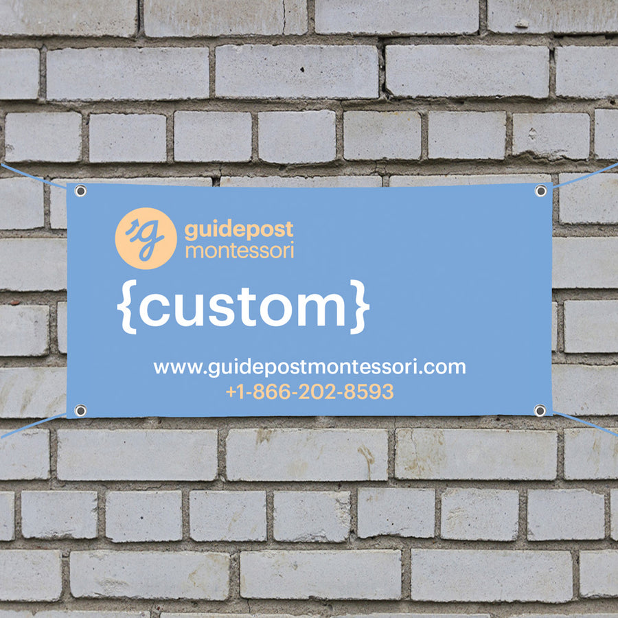 Guidepost Banner - 8x4 - Custom