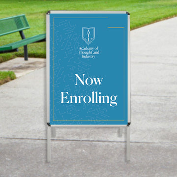 ATI Sidewalk A-Frame - Now Enrolling - REPLACEMENT ONLY