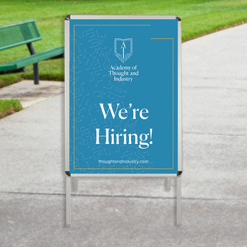 ATI Sidewalk A-Frame - We're Hiring - REPLACEMENT ONLY