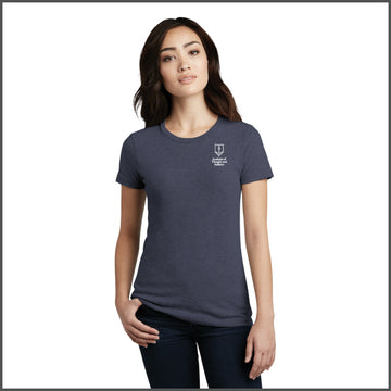 ATI Apparel - NEW Women's Heather Navy T-Shirt