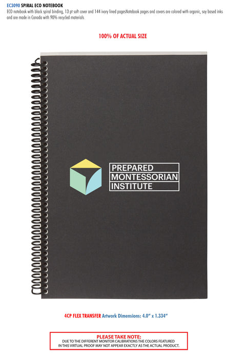 Prepared Montessorian - Spiral Notebook