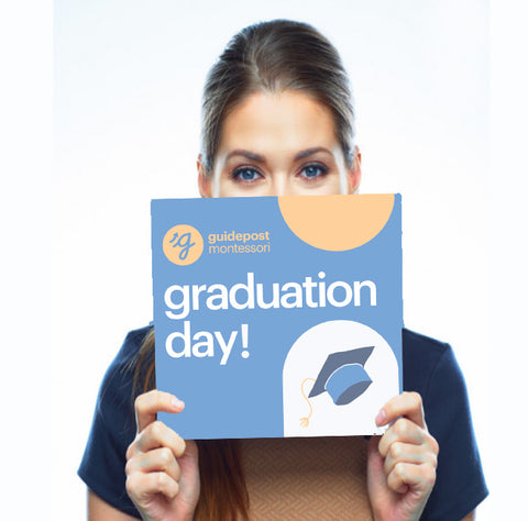 Guidepost Social Media Signs - Graduation Day