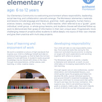 Guidepost Print - Insert Elementary (50/pack)