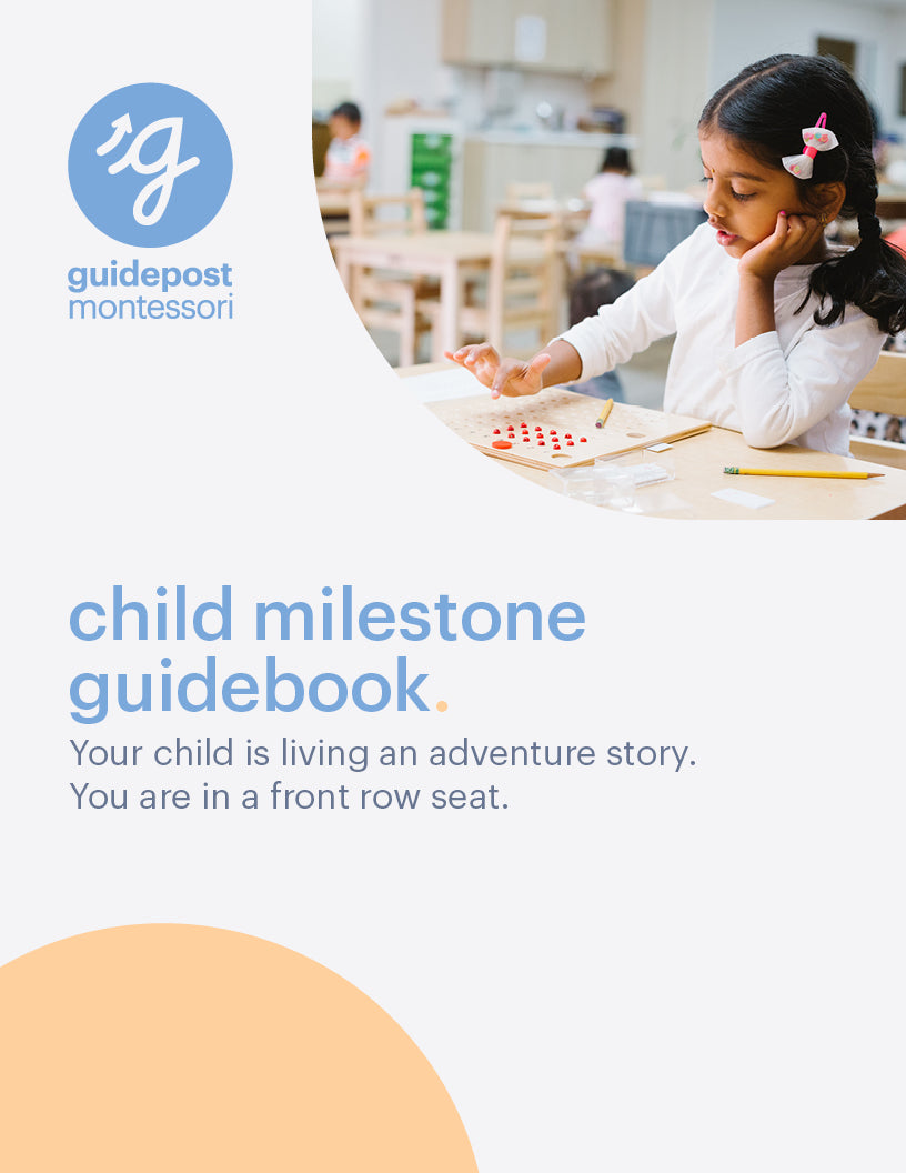 Kid Guidebook Examples Guidepost Print - Child Milestone Guidebook (Pack of 25) – Montessori ...