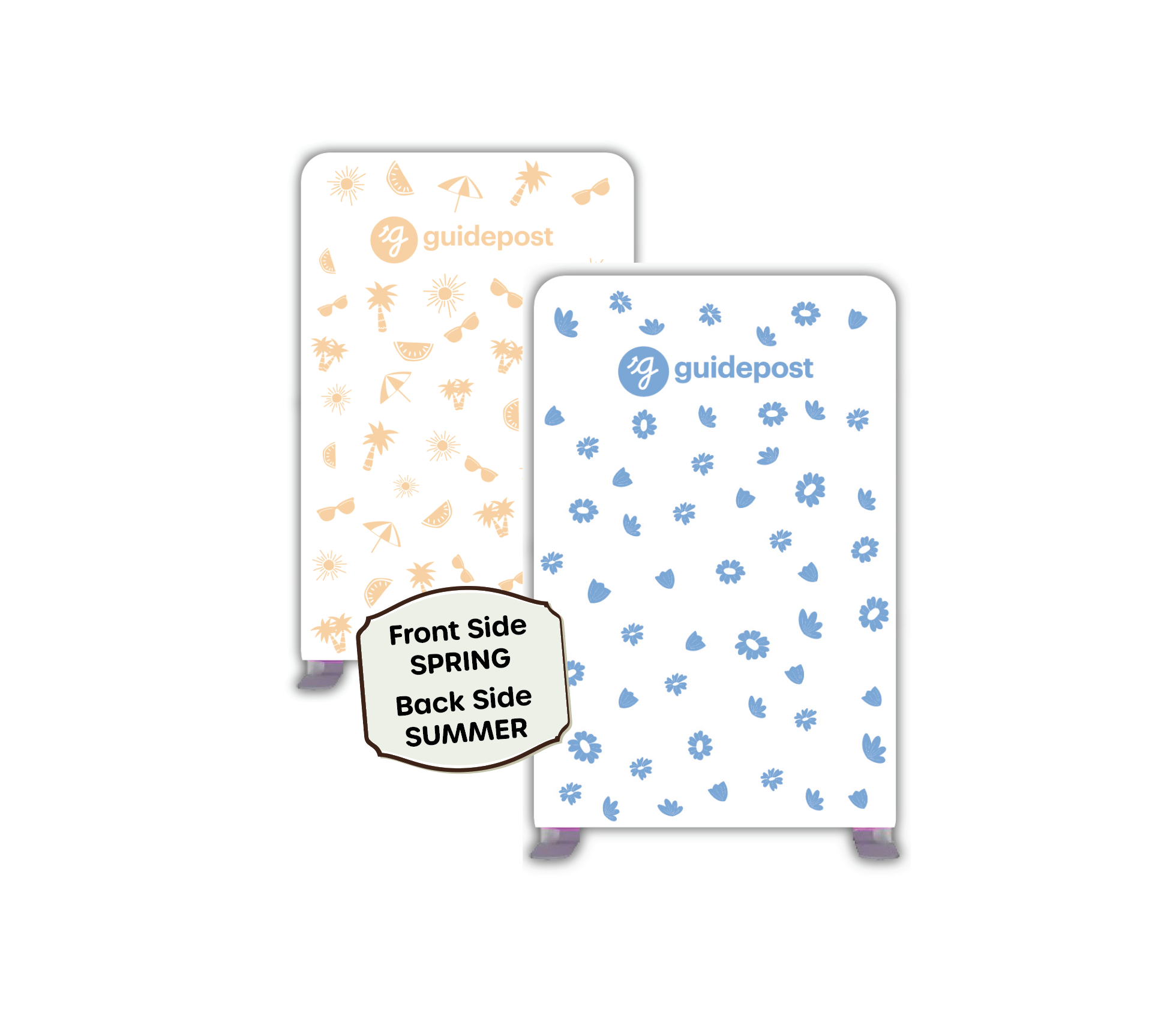 Guidepost Photo Backdrop - Spring/Summer (Replacement Only ...