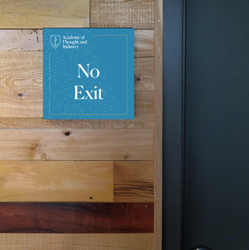 ATI Wayfinding Sign - No Exit