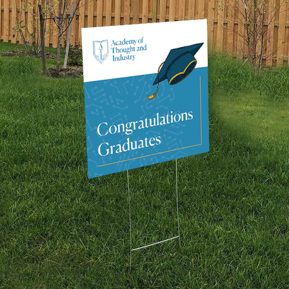 ATI Yard Sign - Congratulations Graduates