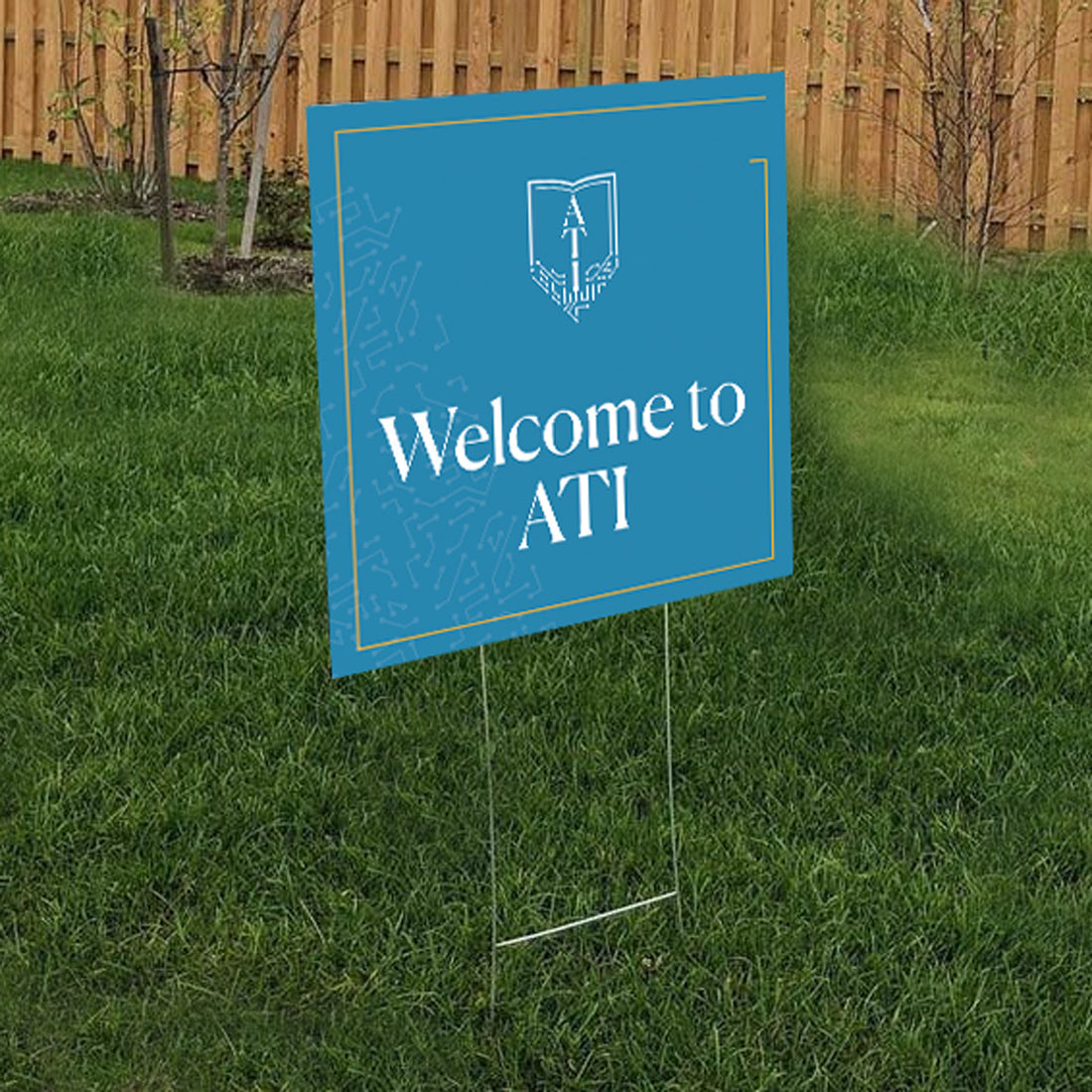 ATI Yard Sign - Welcome