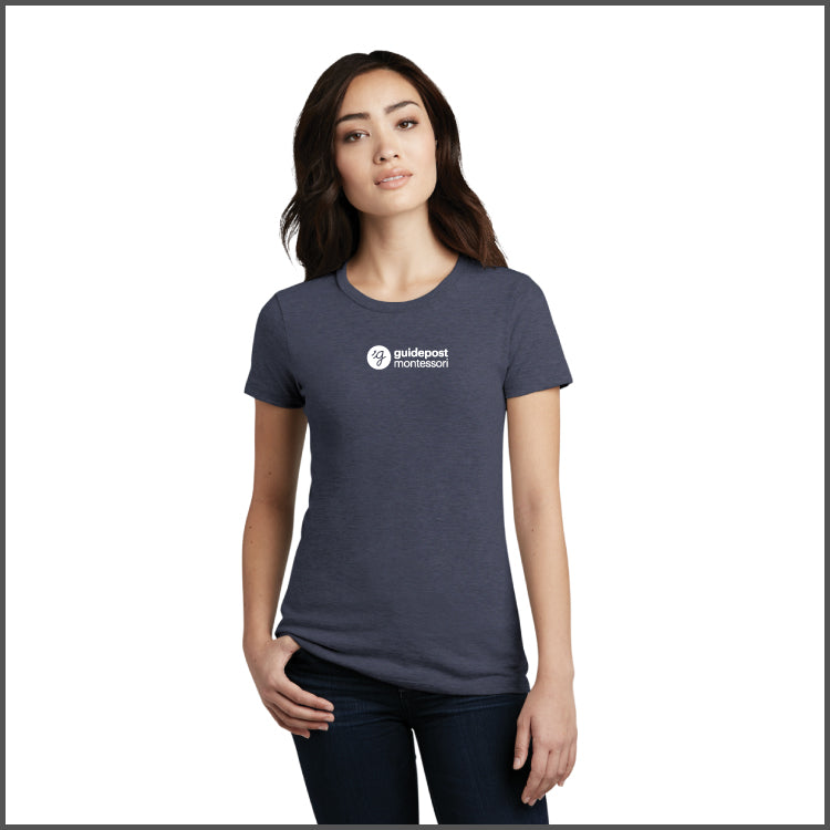 Guidepost Apparel - Women's T-Shirt Heather Navy