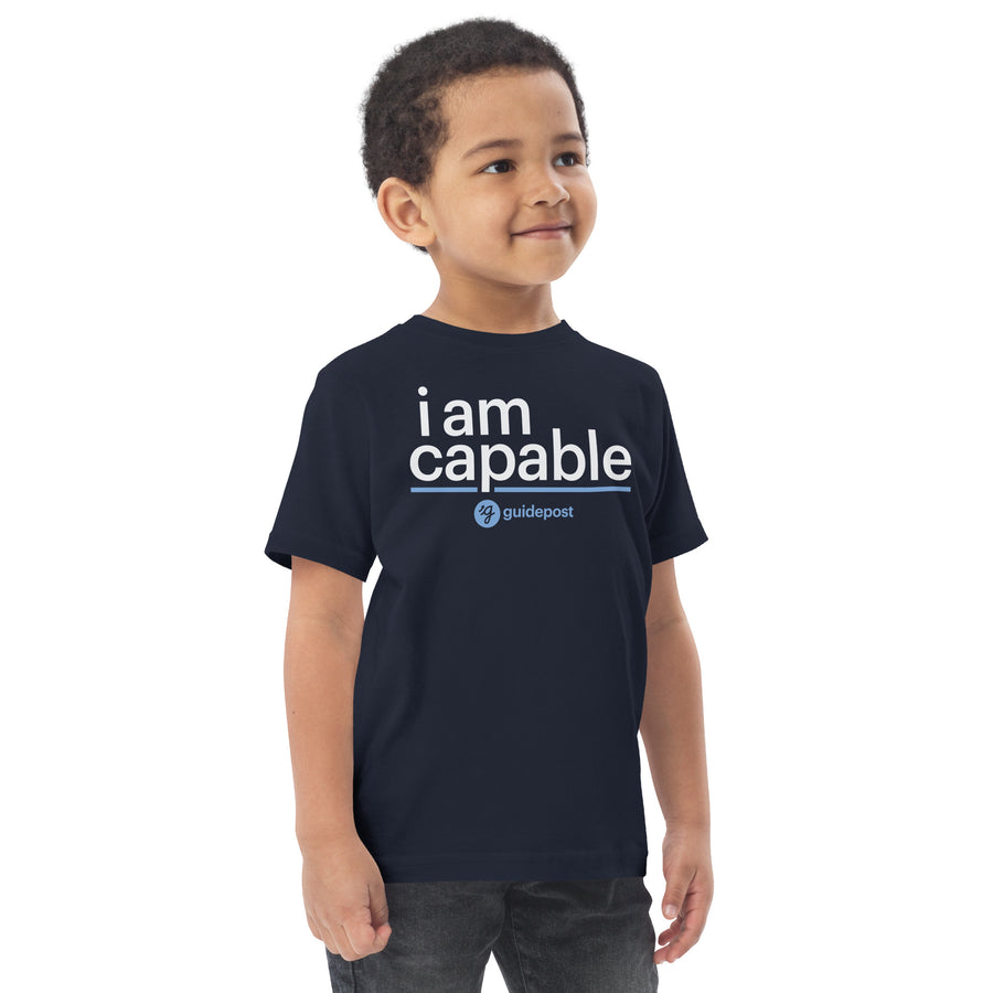 Guidepost Apparel - I am Capable Toddler jersey t-shirt