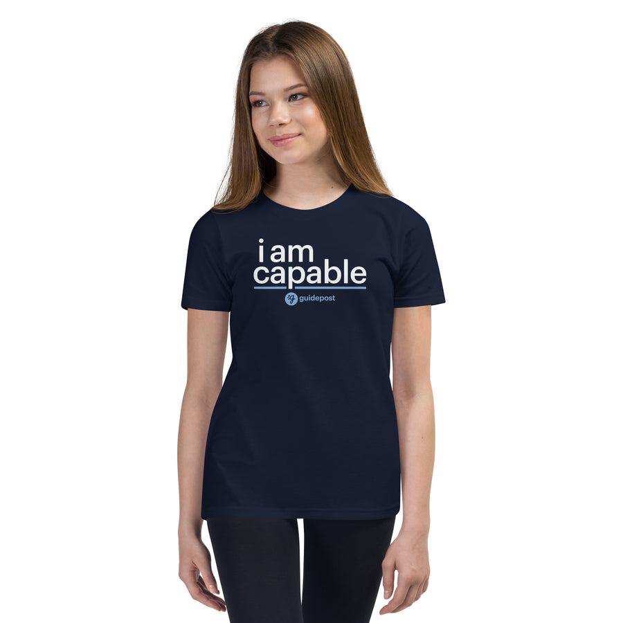 Guidepost Apparel - I am Capable Youth Short Sleeve T-Shirt
